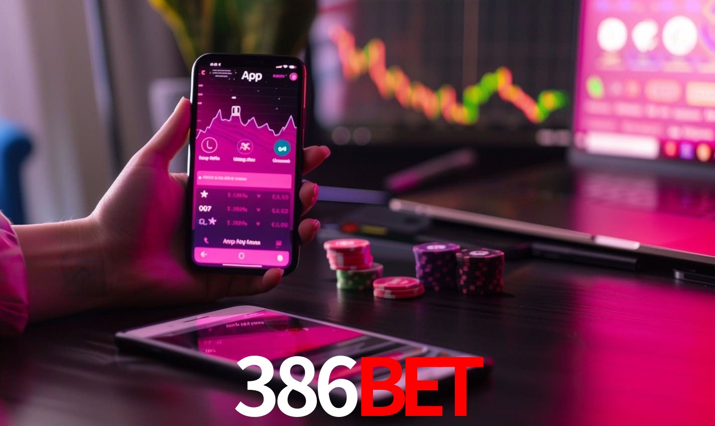 Recursos Exclusivos do App 386BET - Modo Offline, Login Biométrico